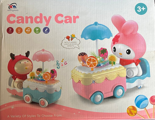 5D Candy Car Toy With Light & Music